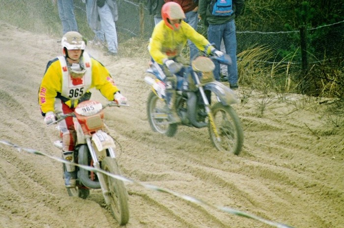 moto numéro 965 touquet 1990