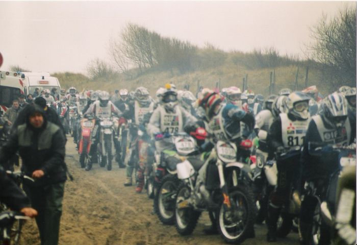 1000 motos se prparent  tre lances sur le sable du Touquet